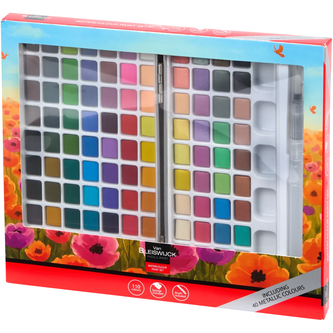 Van Bleiswijck waterverfset