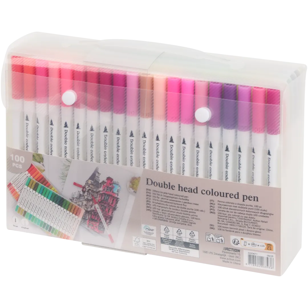 Marcadores de punta doble 2