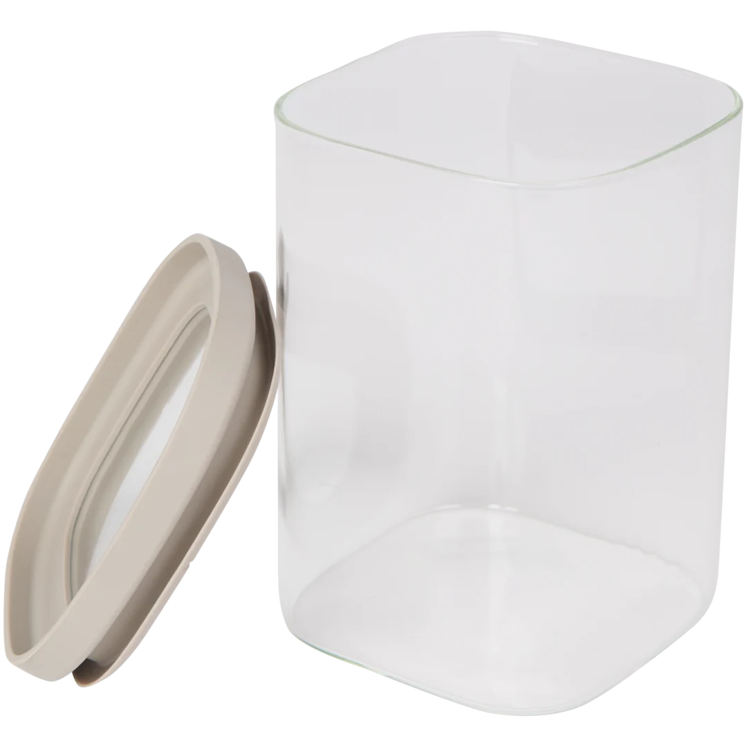 Recipient de depozitare din sticlă