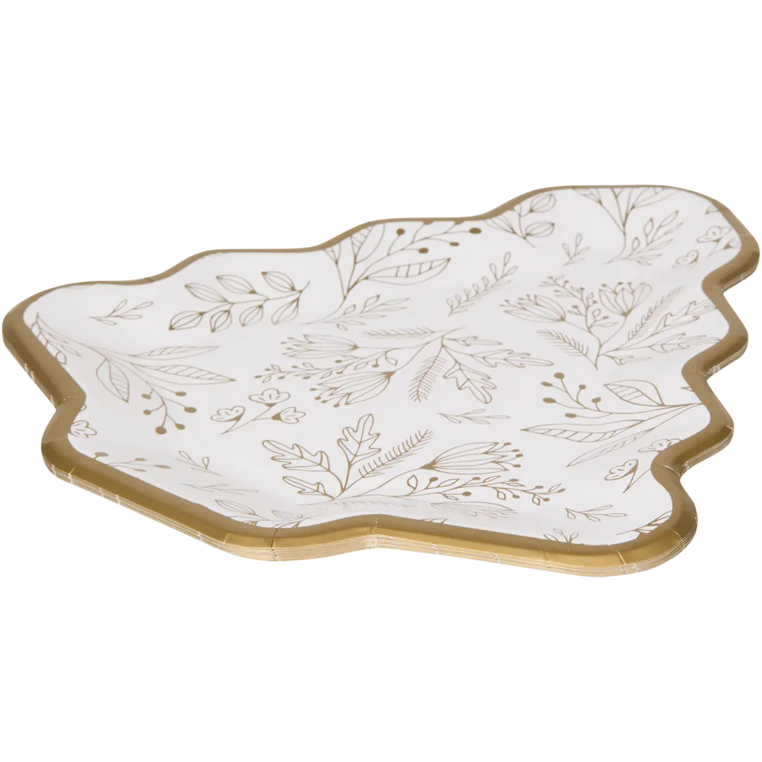 Papierowe talerzyki na Boże Narodzenie 2