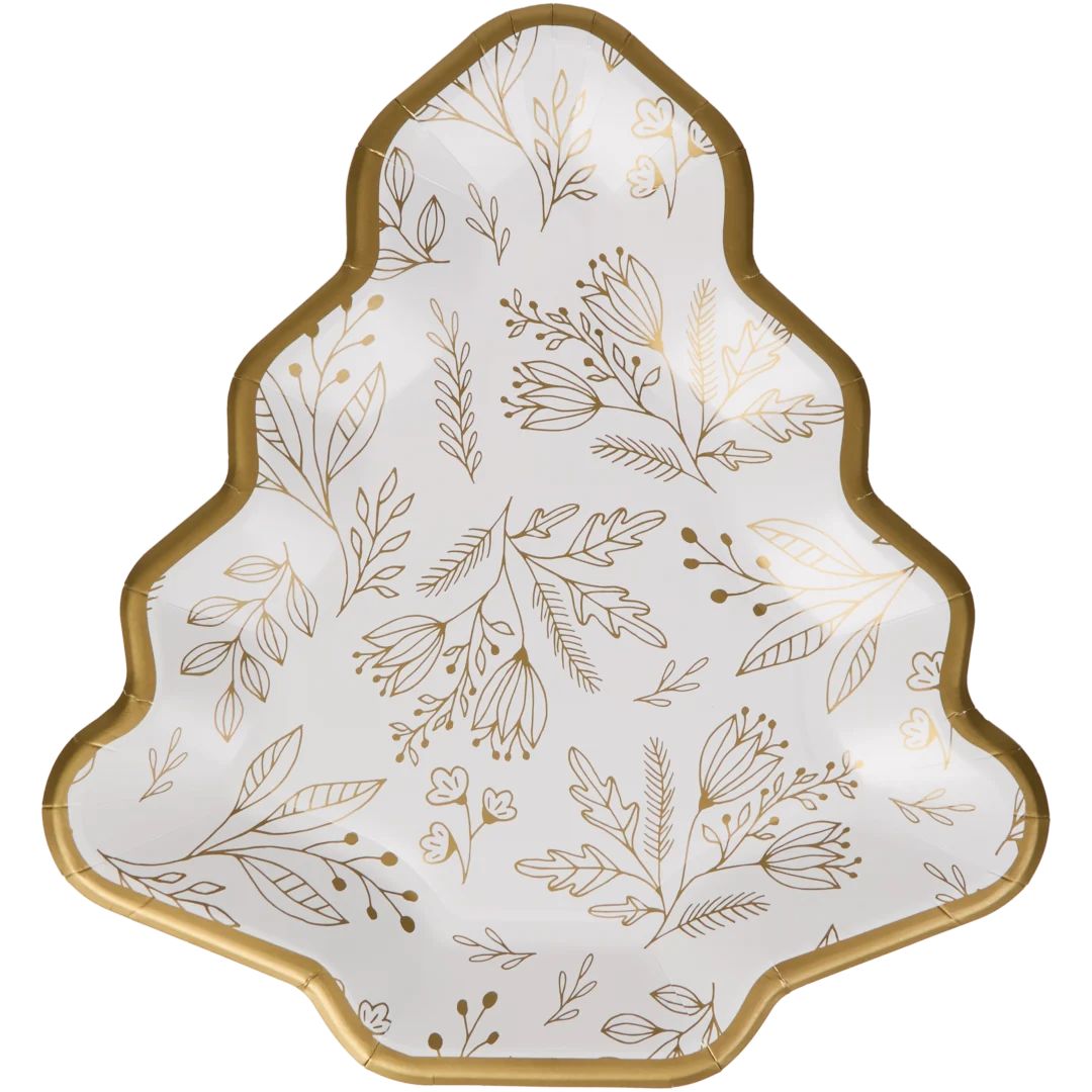 Papierowe talerzyki na Boże Narodzenie 1