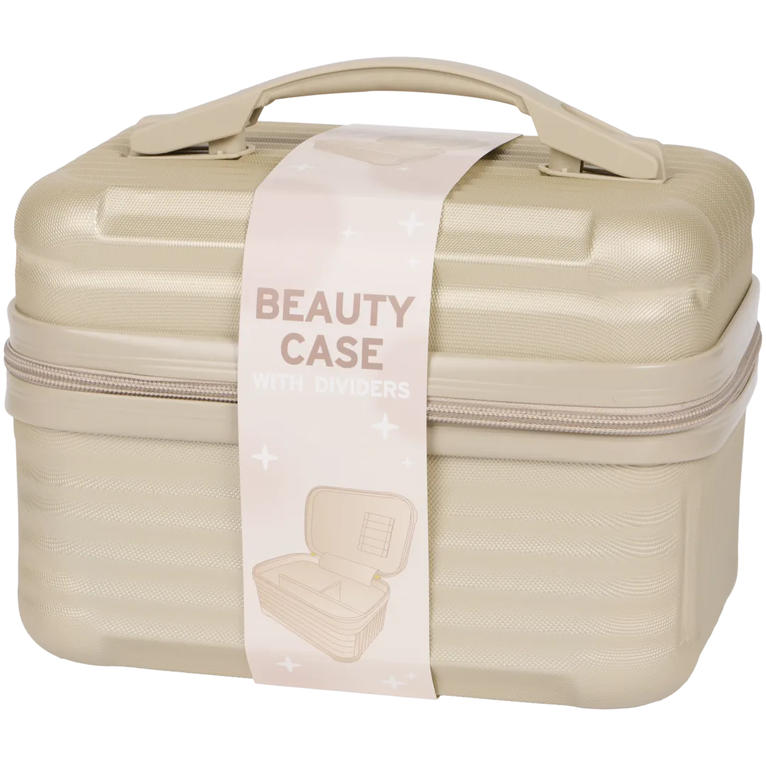 Beautycase met verdelers