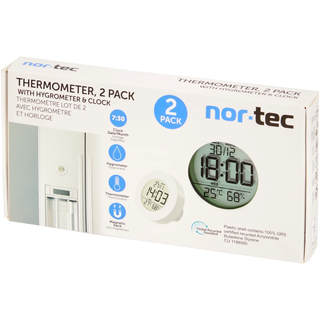 Thermomètre d'intérieur Nor-Tec