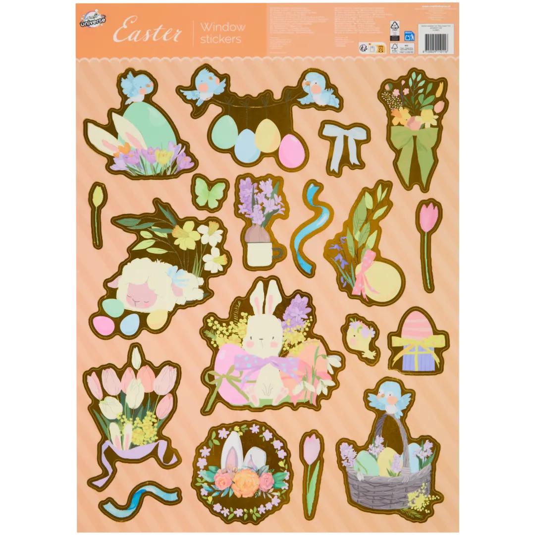 Pasen raamstickers 5