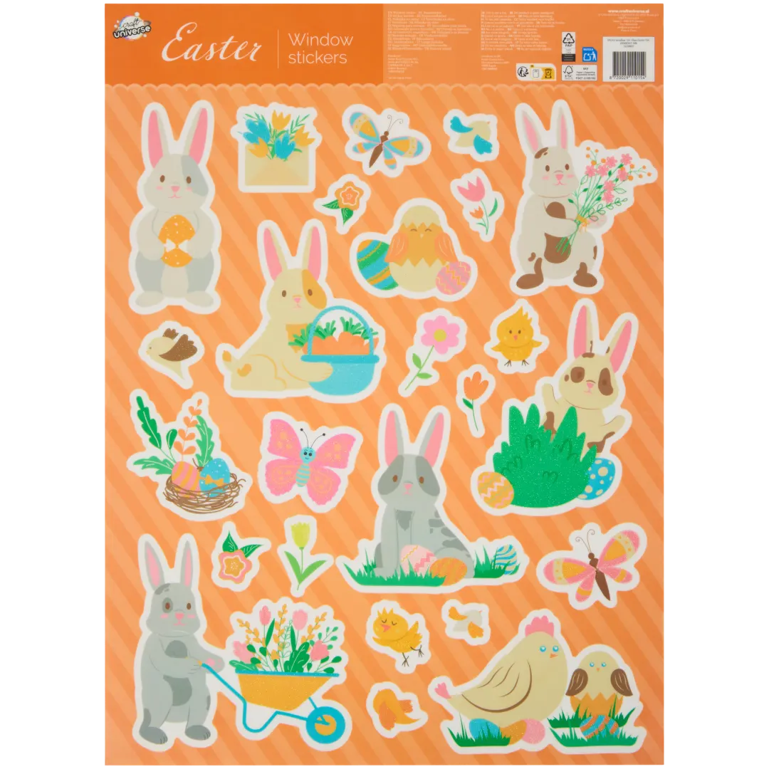 Pasen raamstickers 6
