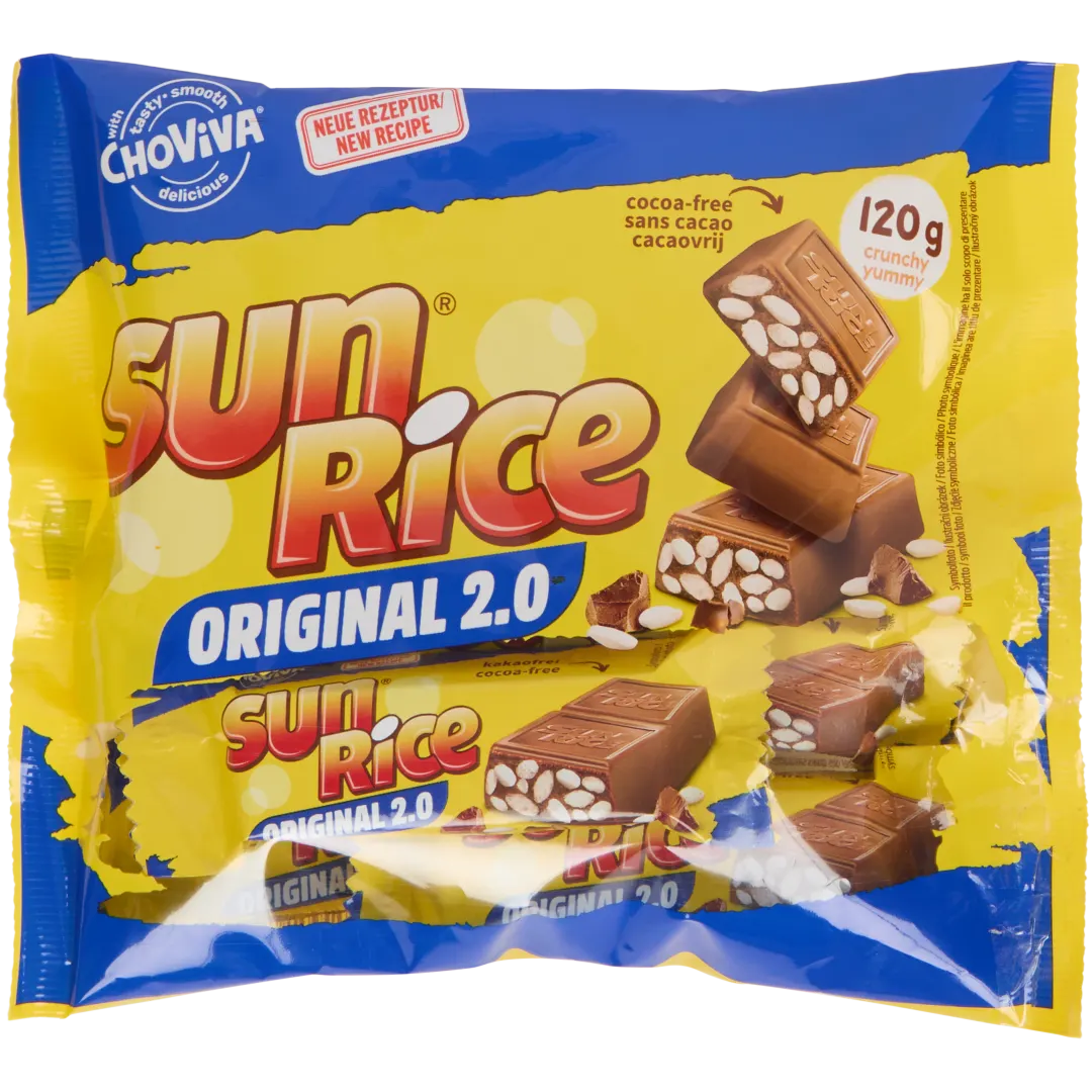 Sunrice Riegel mit Puffreis 1