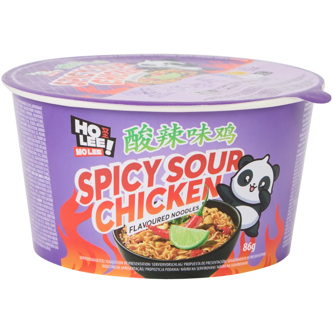 Holee Molee noedels Spicy Sour Chicken 1