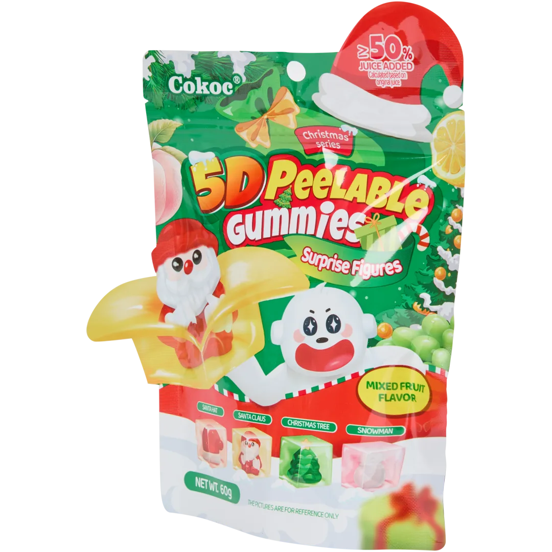 Caramelle gommose da sbucciare Cokoc Christmas