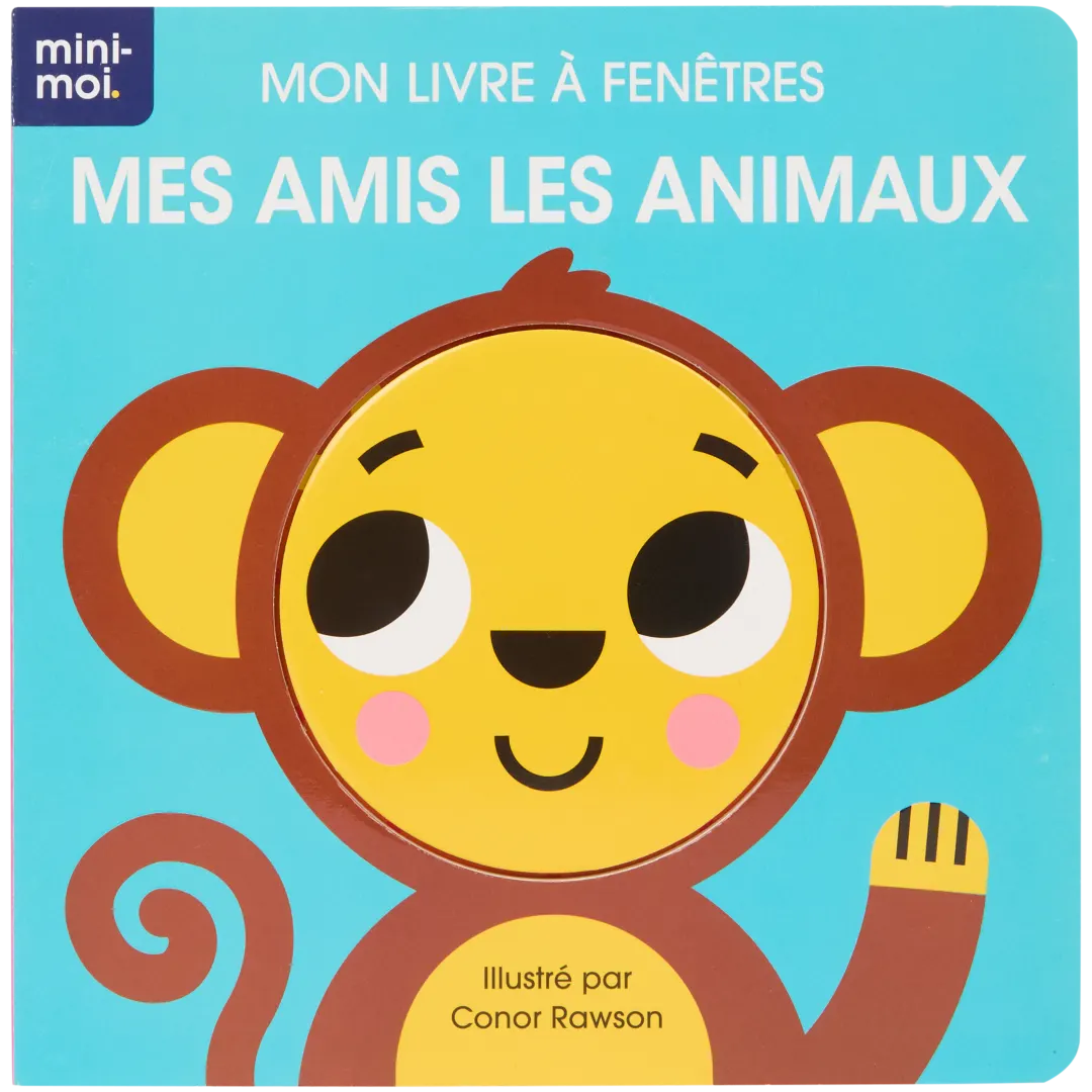 Livre pour enfants avec fenêtres coulissantes 4