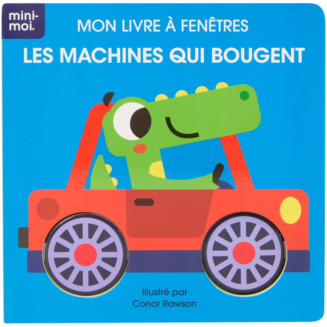 Livre pour enfants avec fenêtres coulissantes 5
