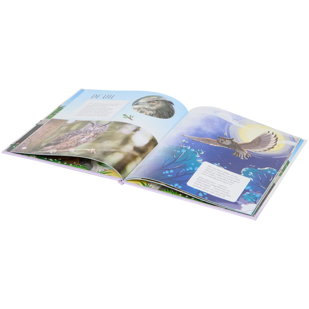 Dierenboek met stickers