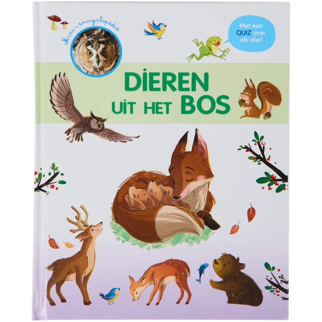 Dierenboek met stickers