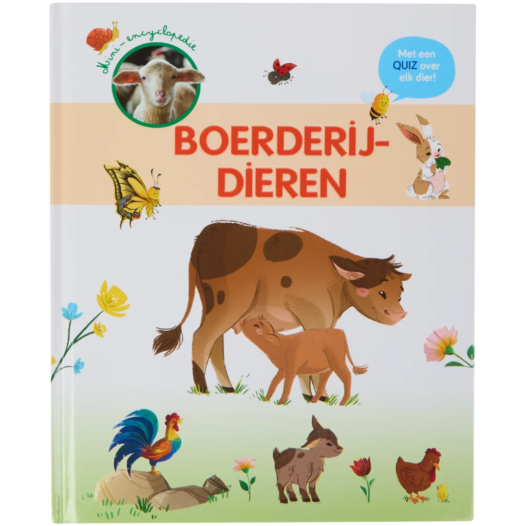 Dierenboek met stickers