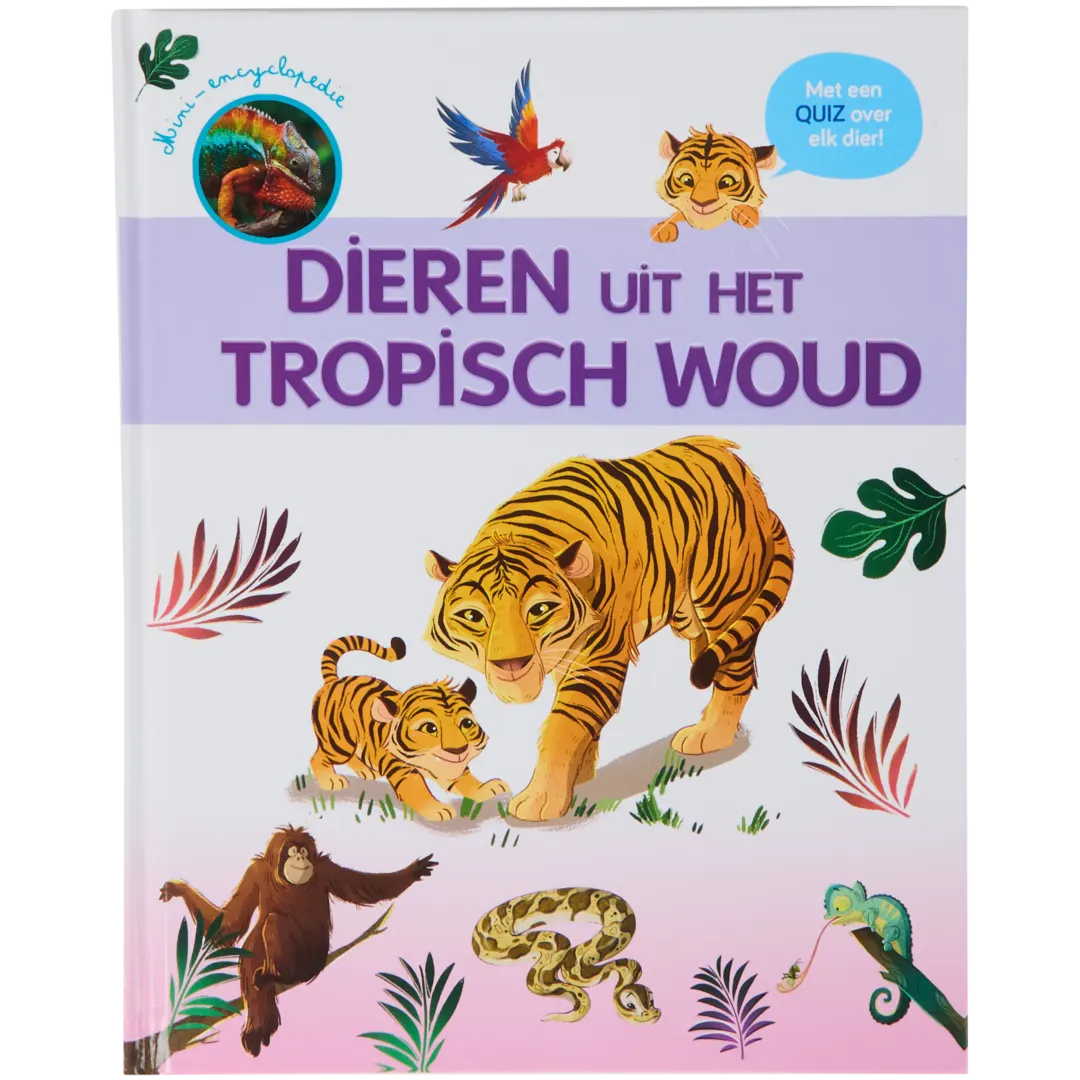 Dierenboek met stickers