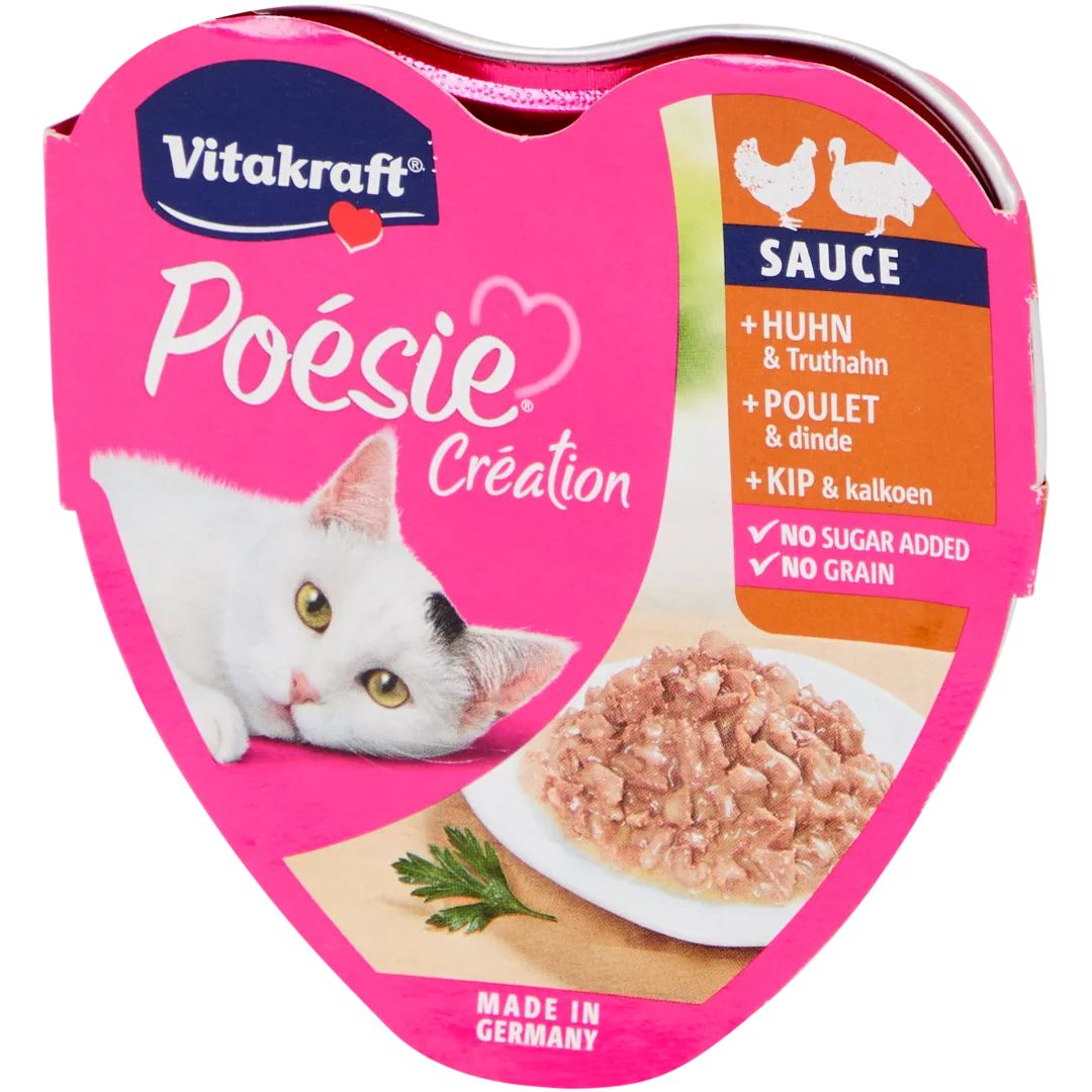 Nourriture pour chats Vitakraft Poésie Création Poulet & Dinde 1