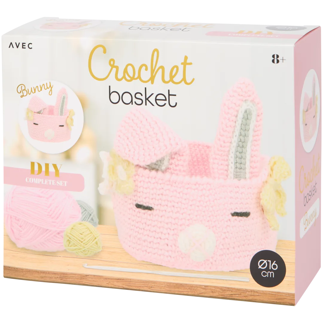 Zestaw szydełek do stworzenia koszyka 4