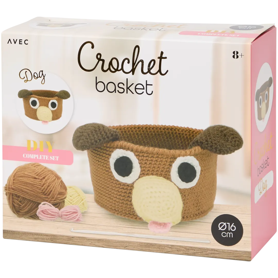 Zestaw szydełek do stworzenia koszyka 3