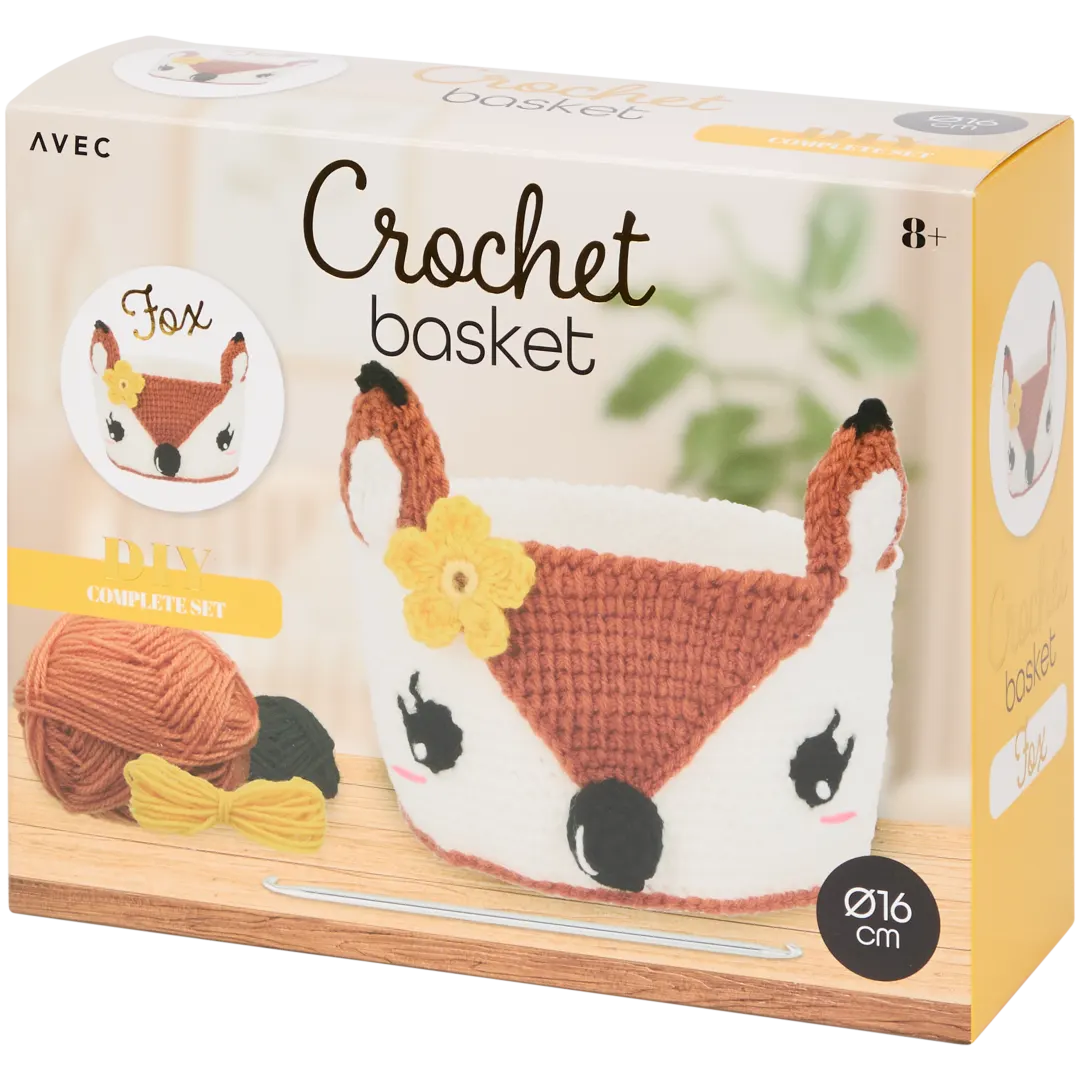 Zestaw szydełek do stworzenia koszyka 1