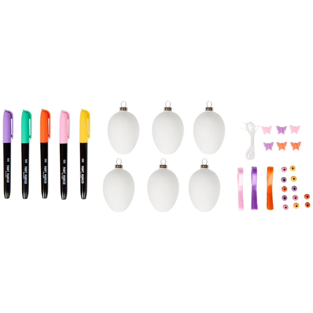 Colgantes de huevo de cerámica Kids Kingdom 2