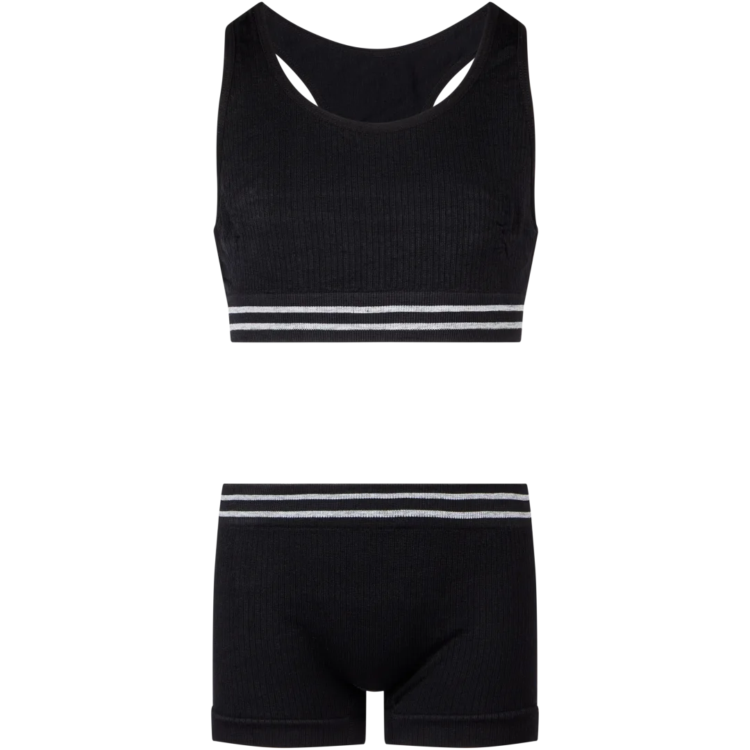 Top sans coutures et boxer