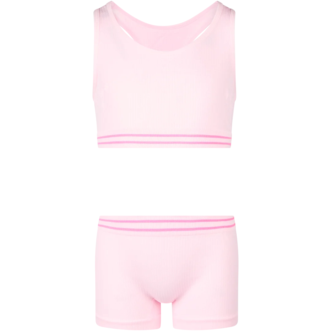 Top sans coutures et boxer