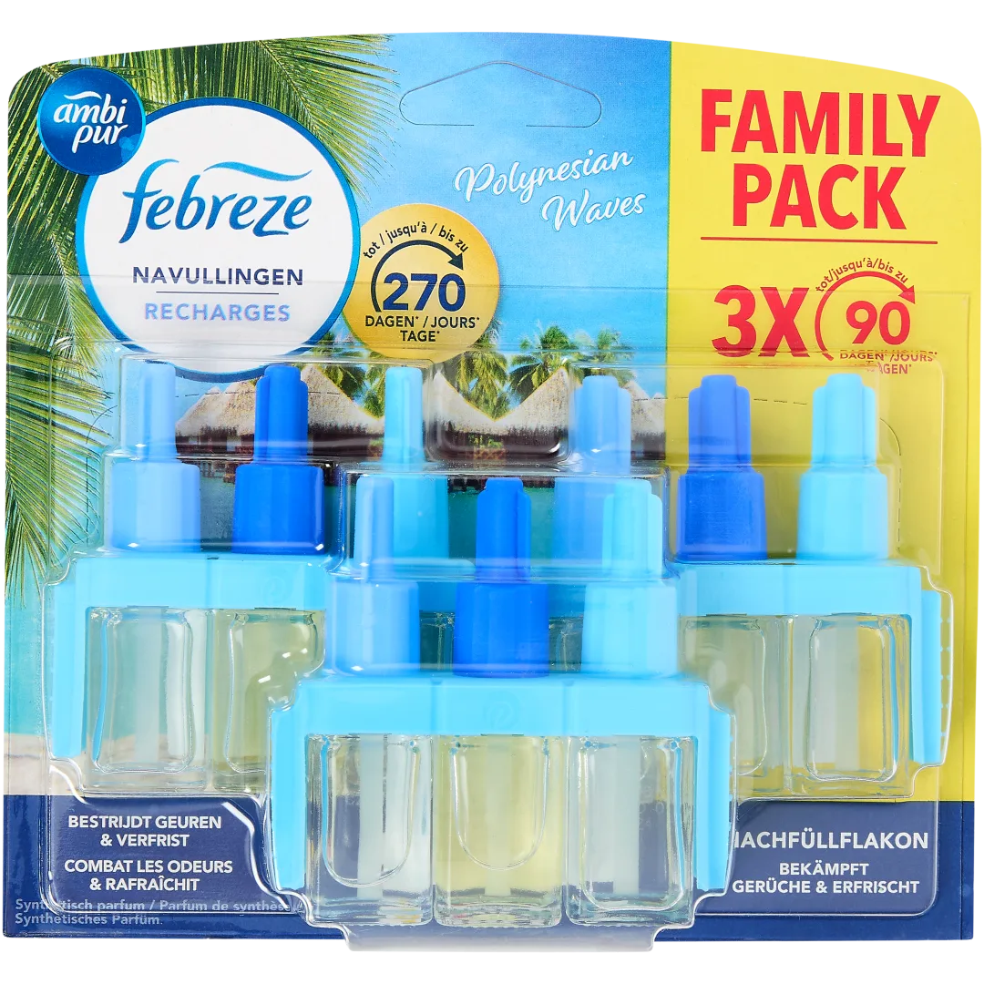 Ambi Pur Febreze Nachfüllpackung Polynesian Waves 1