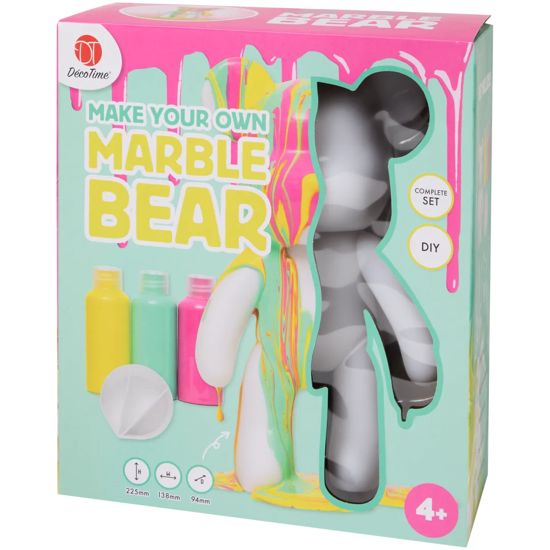 Vyrobte si vlastného medvedíka s odlievanými farbami