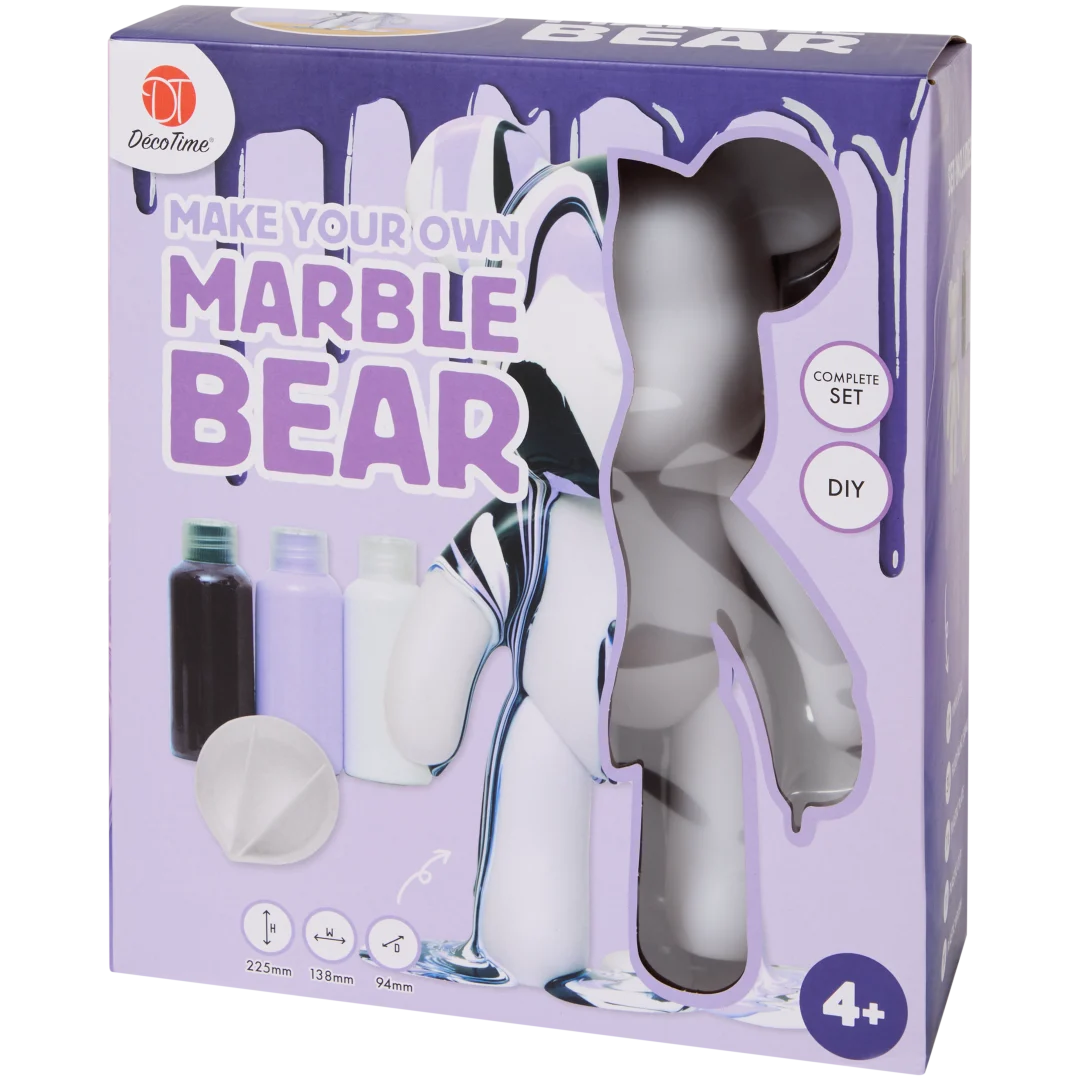 Vyrobte si vlastného medvedíka s odlievanými farbami