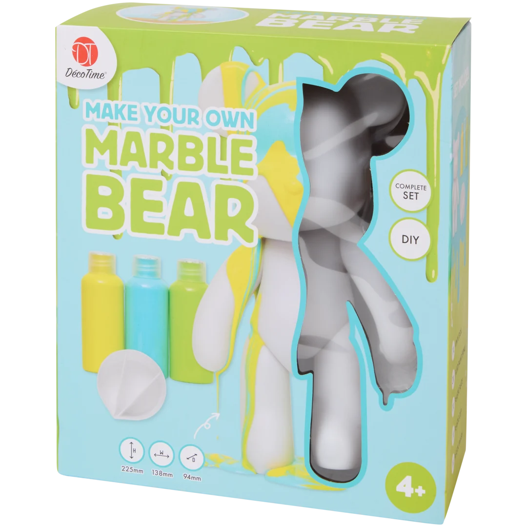 Vyrobte si vlastného medvedíka s odlievanými farbami