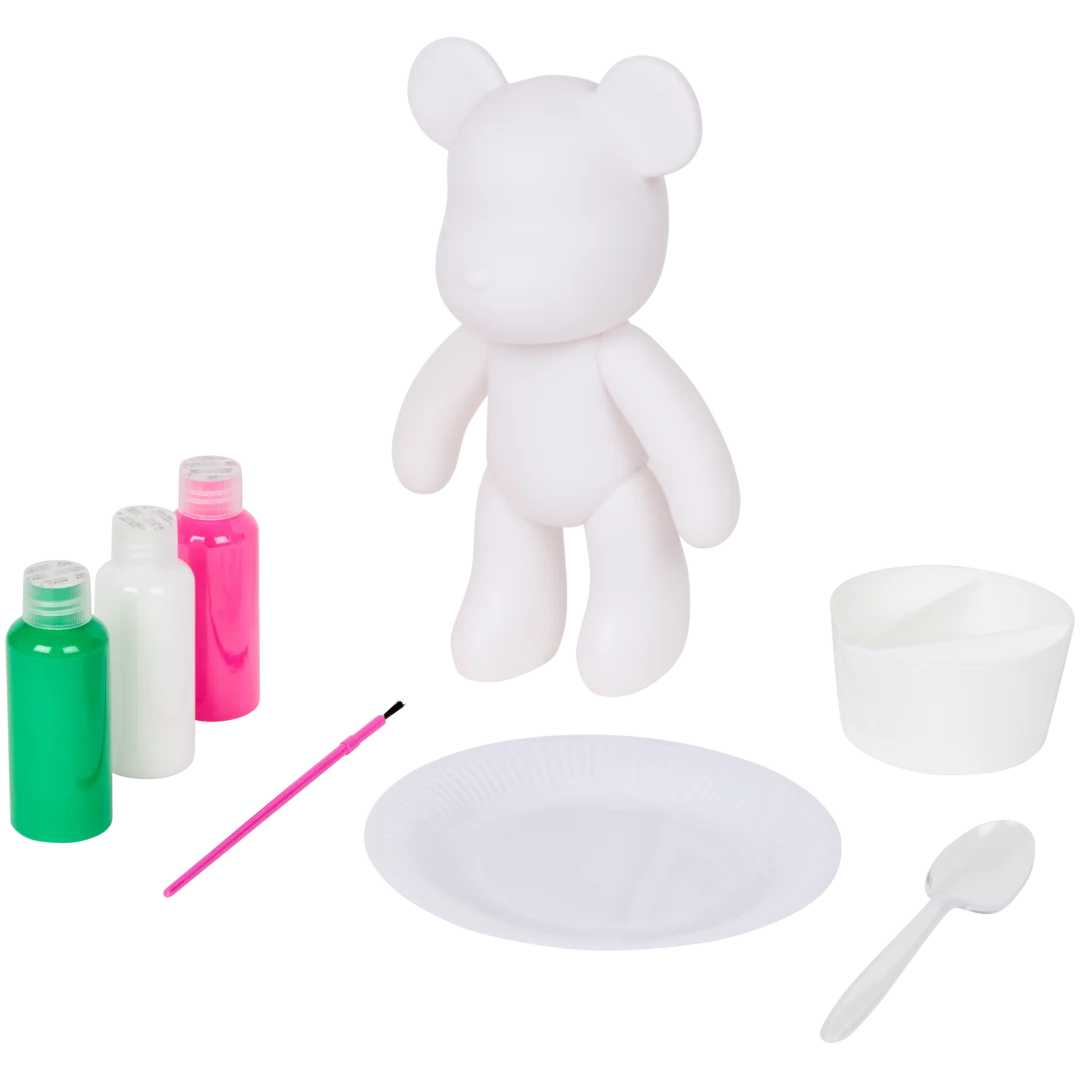 Faz o teu próprio urso de tinta