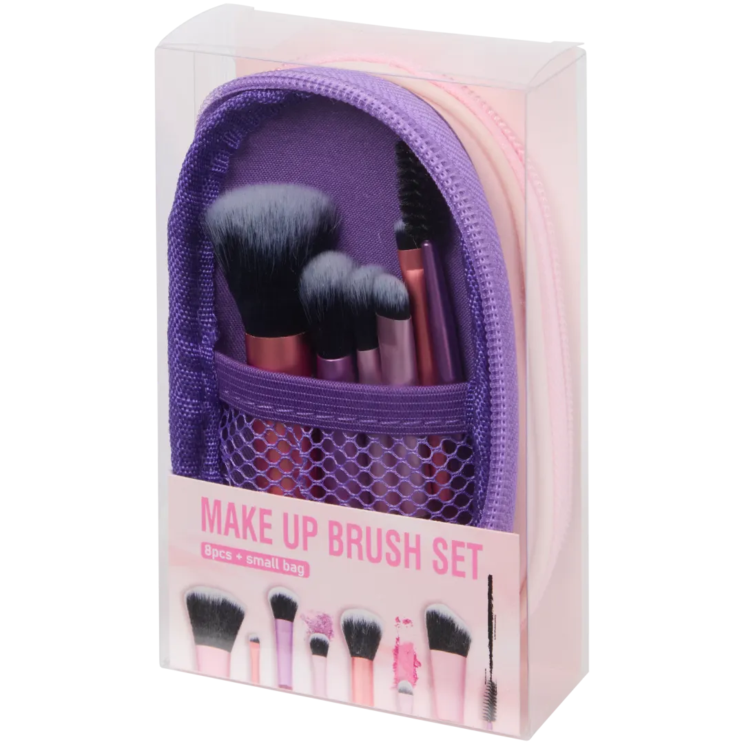 Set de pensule de make-up cu etui