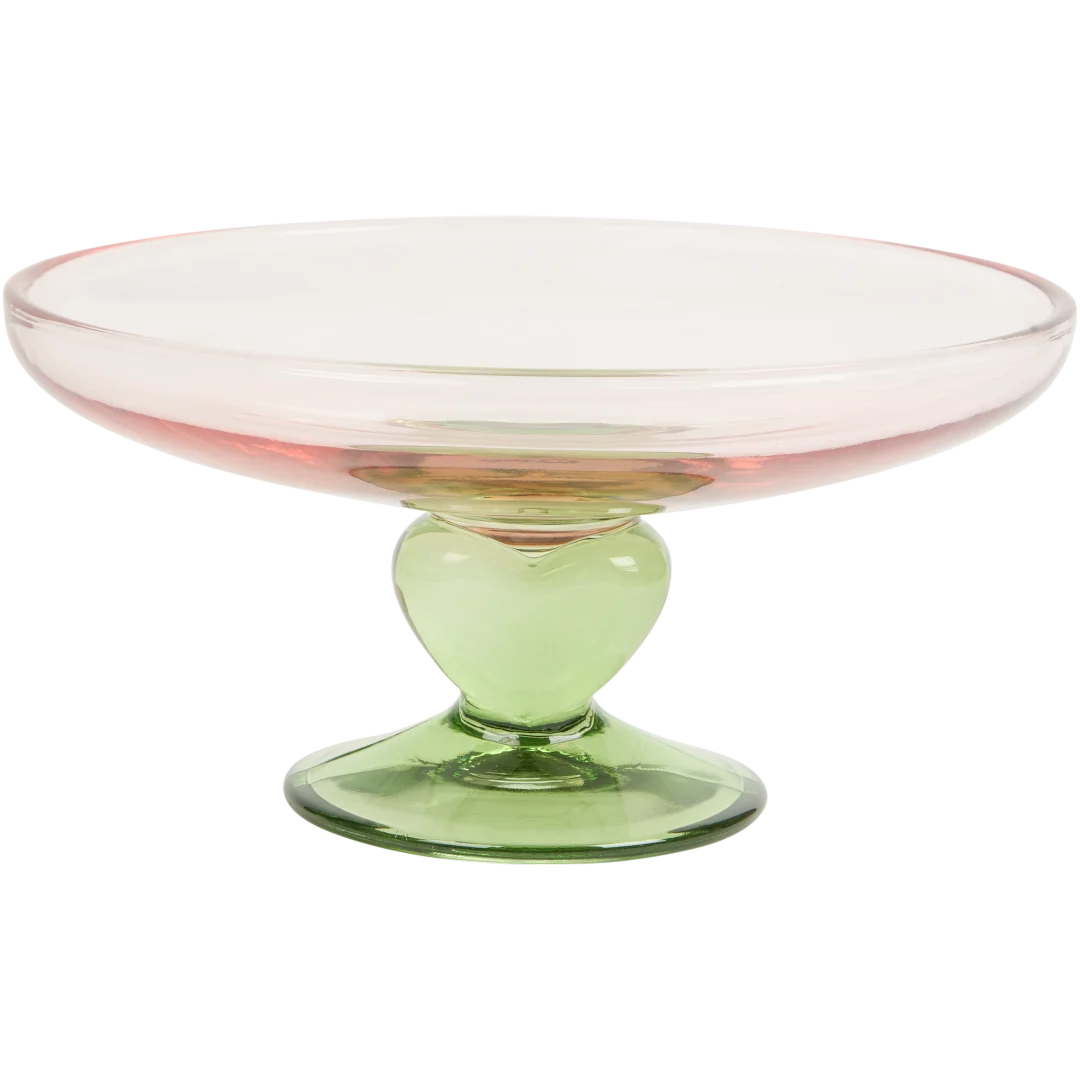 Glasschale mit Fuß
