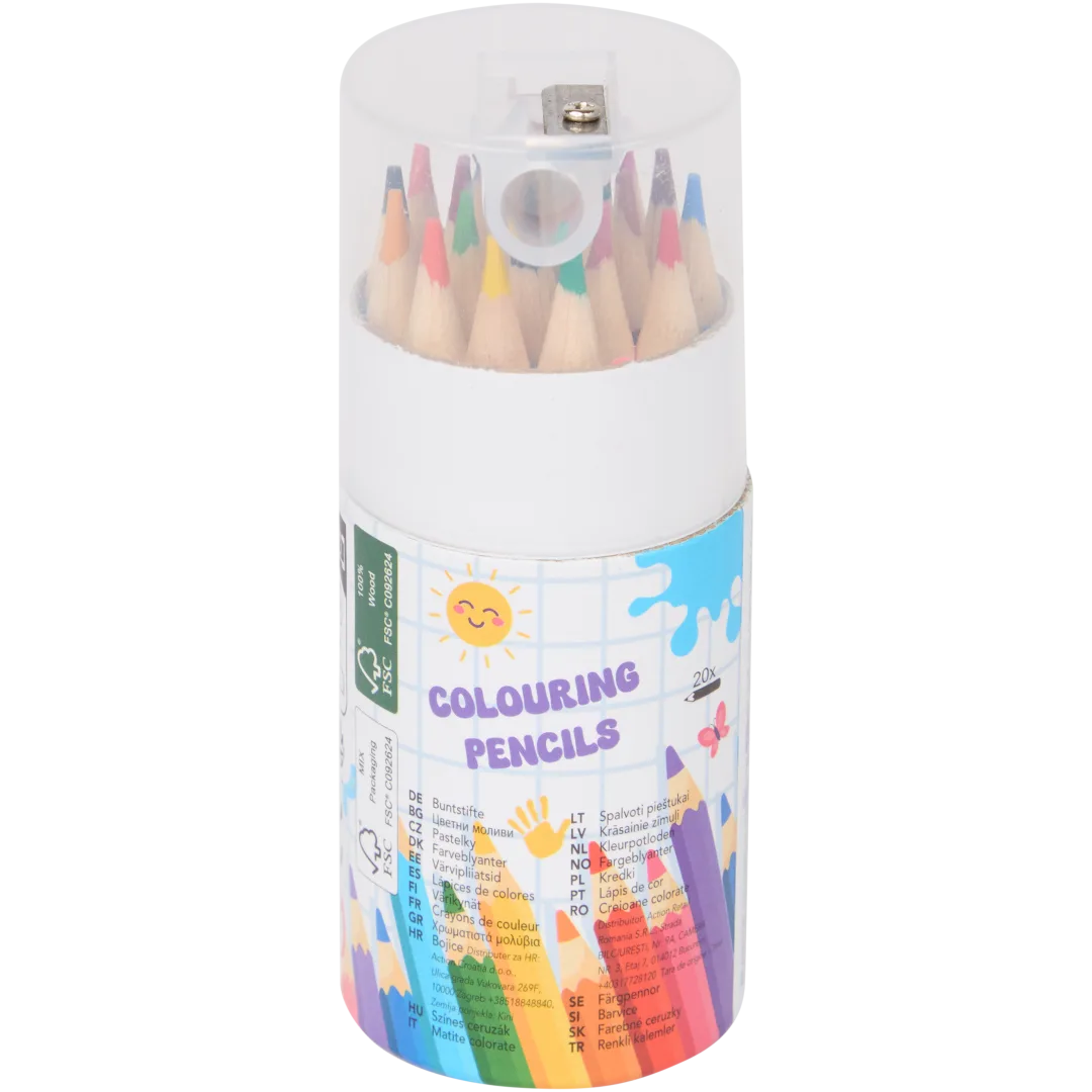 Mini-creioane colorate