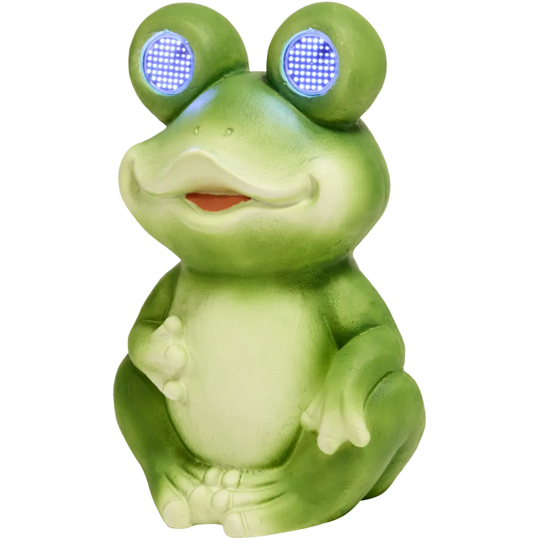 Statue de jardin avec lumière 3