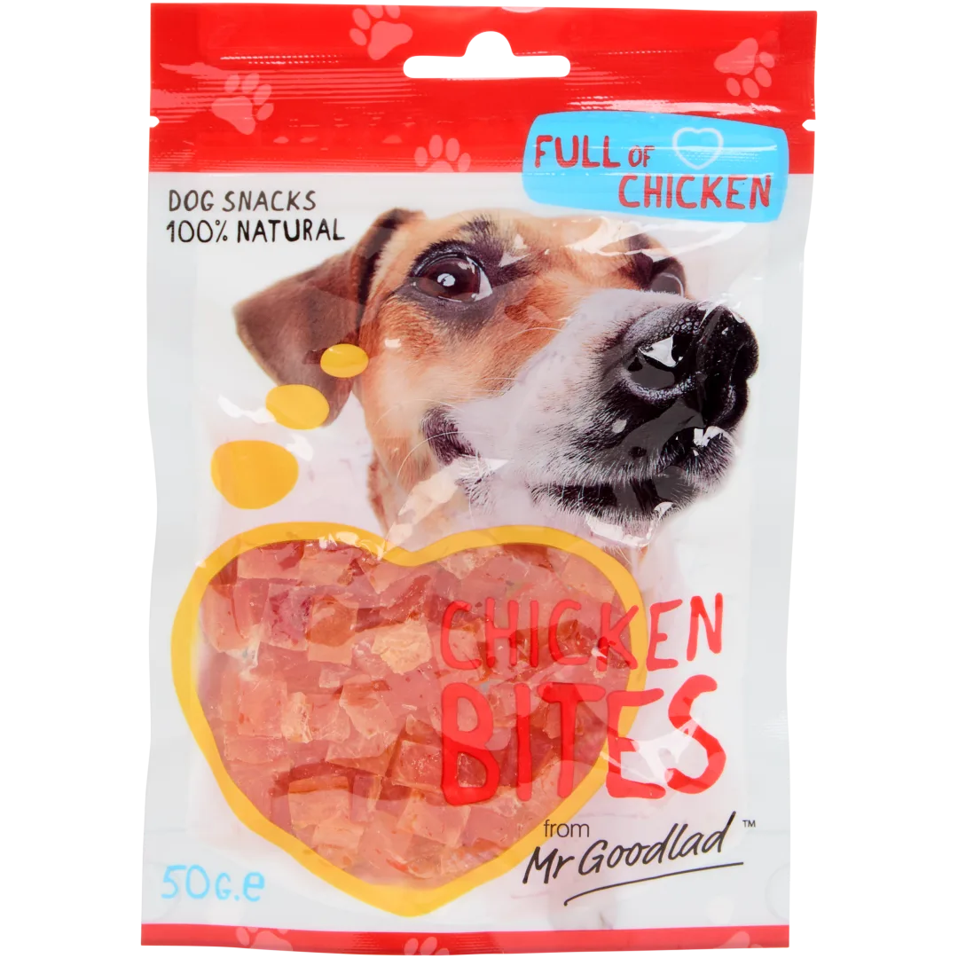 Friandises pour chien Mr. Goodlad Chicken Bites 1