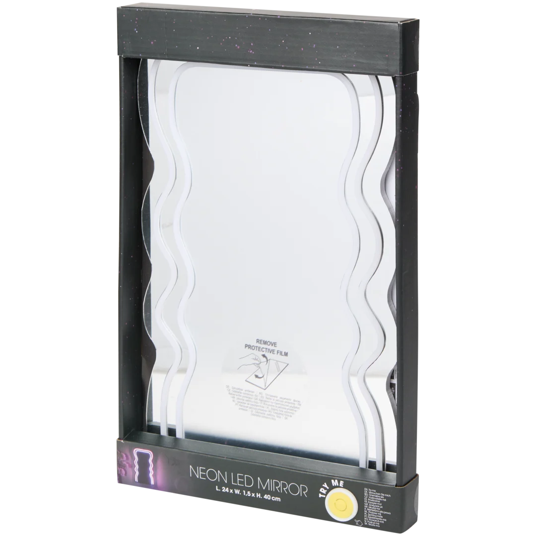 Spiegel mit Neonbeleuchtung 3