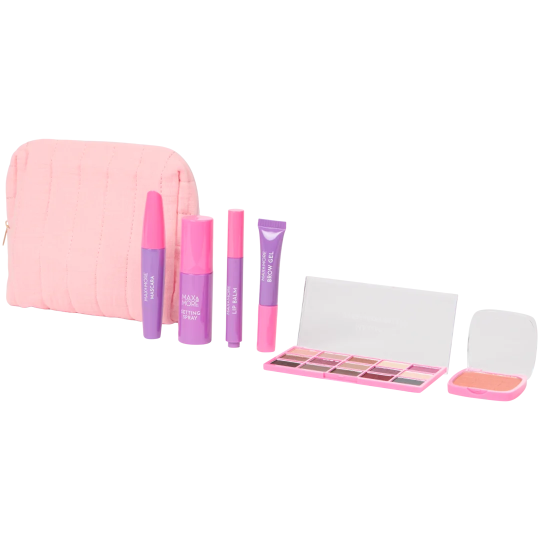 Max & More Mini-Make-up-Set mit Täschchen