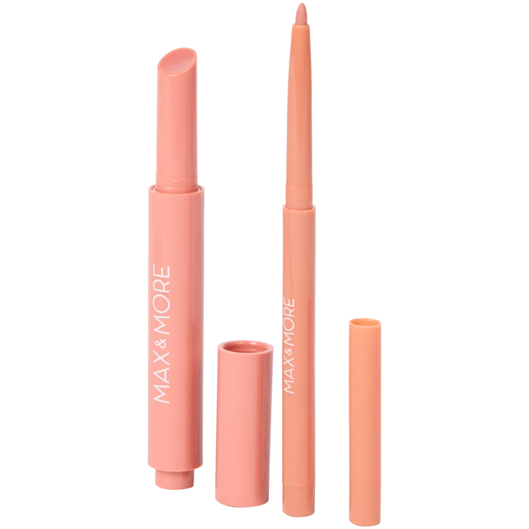 Kit matita e balsamo labbra Max & More 2