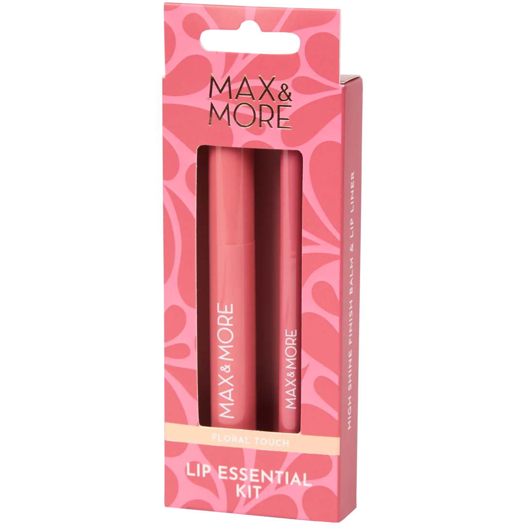 Kit matita e balsamo labbra Max & More 4