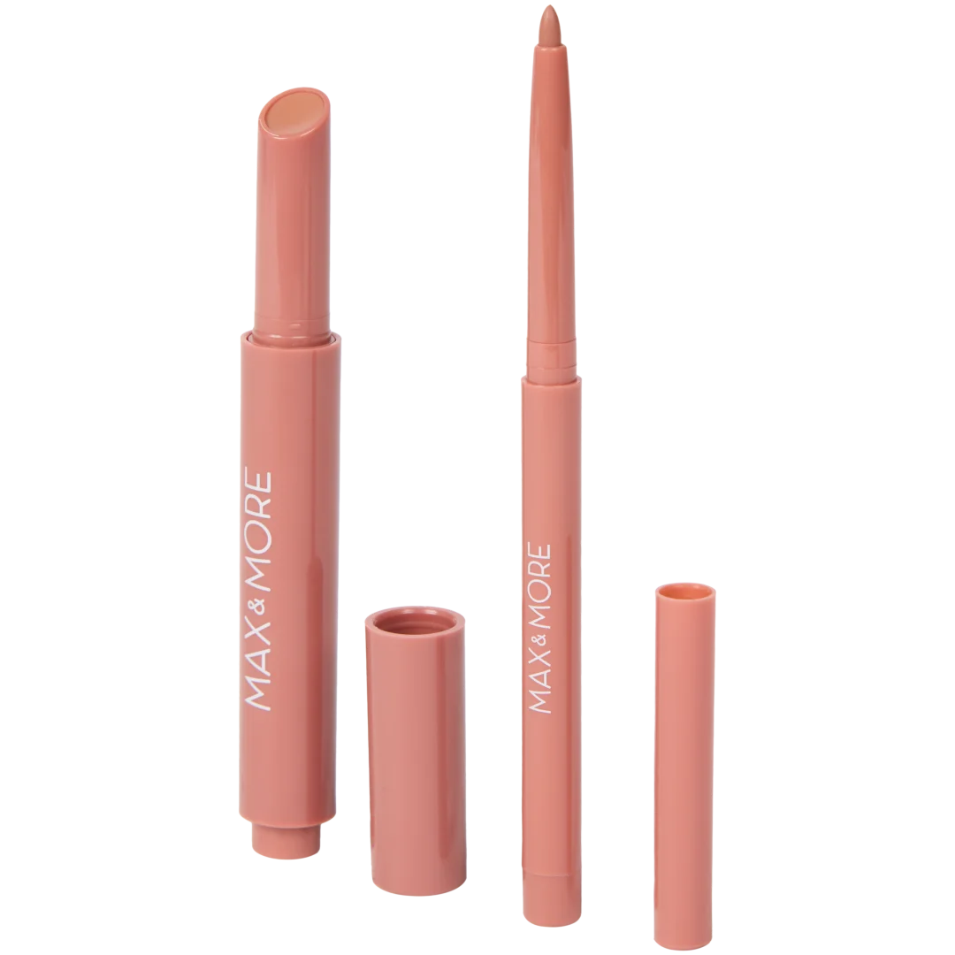 Kit matita e balsamo labbra Max & More 1