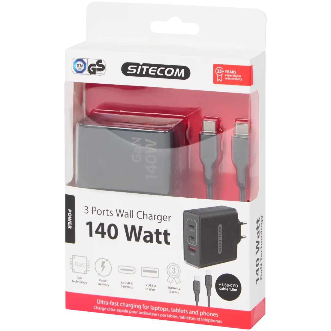 Carregador de parede USB Sitecom