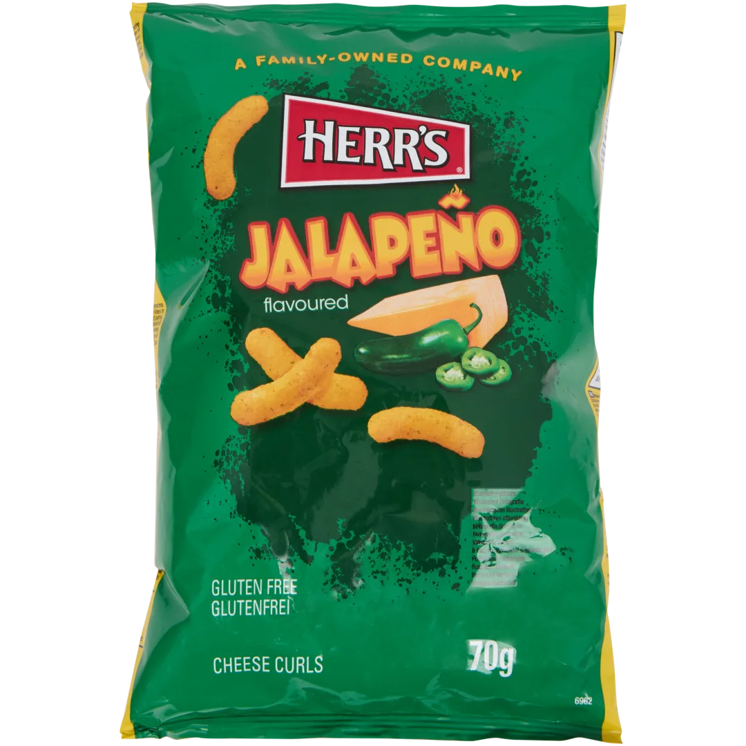 Chips de fromage Herr's Jalapeño