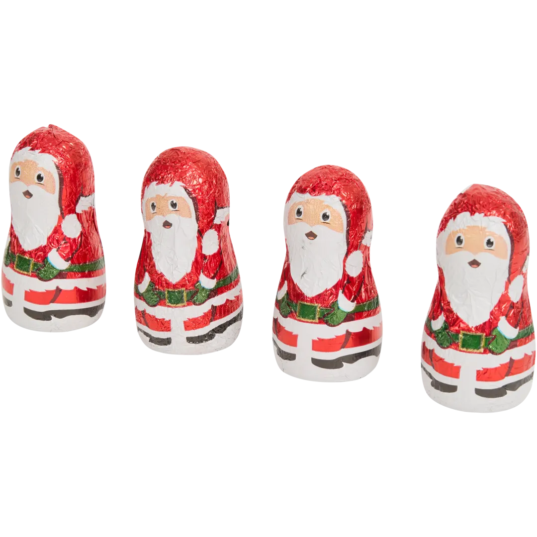 Cioccolatini a forma di Babbo Natale