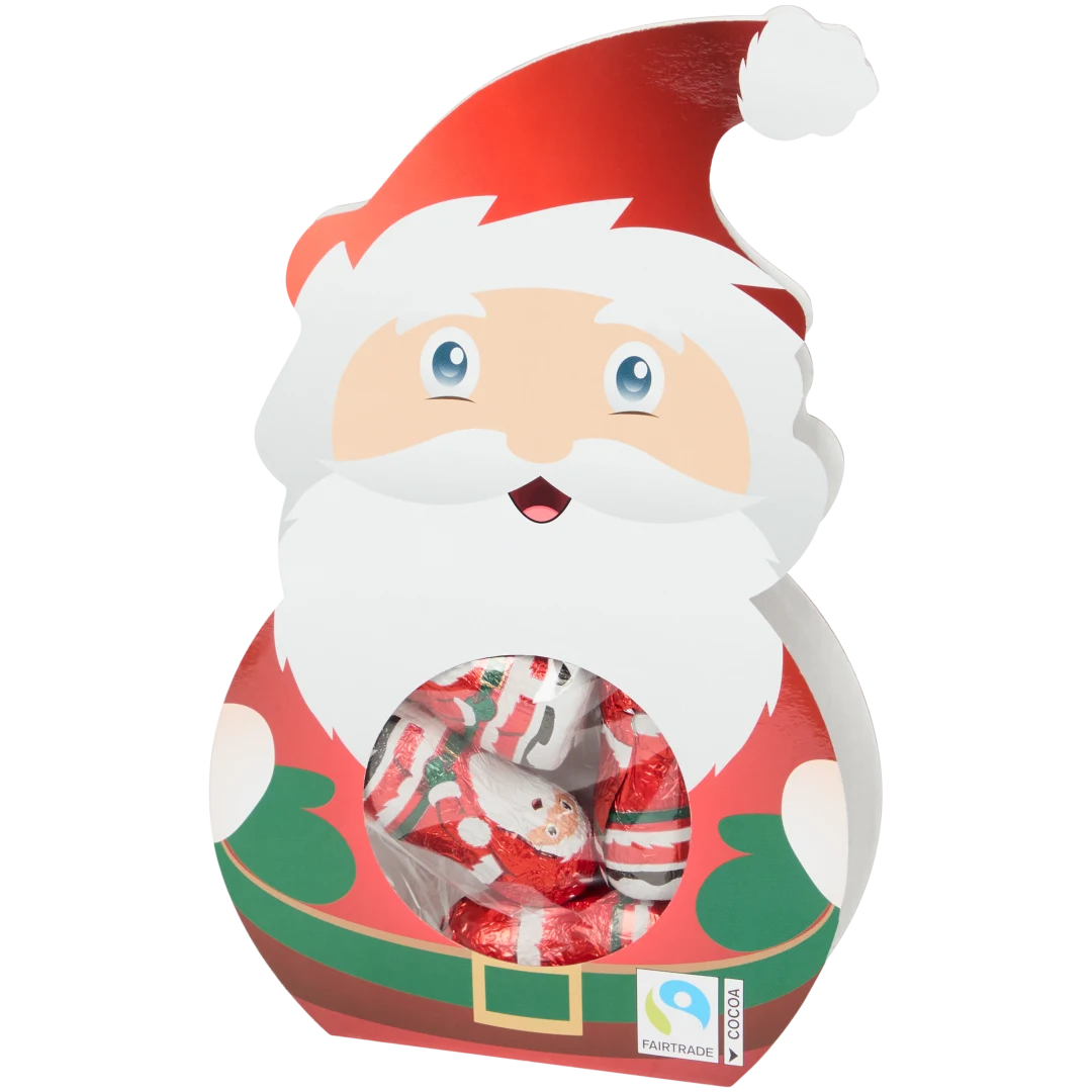 Weihnachtsfiguren aus Schokolade