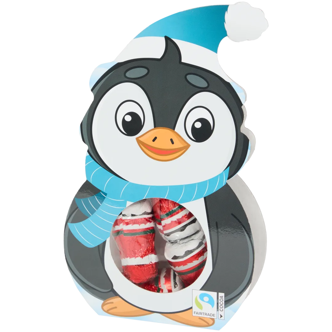 Weihnachtsfiguren aus Schokolade