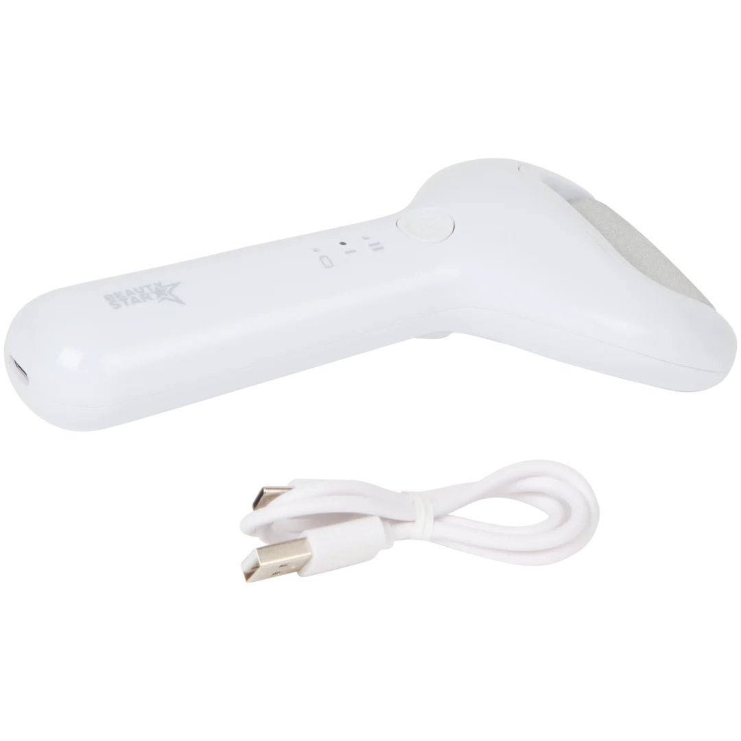 Lima elétrica recarregável para os pés Beauty Star