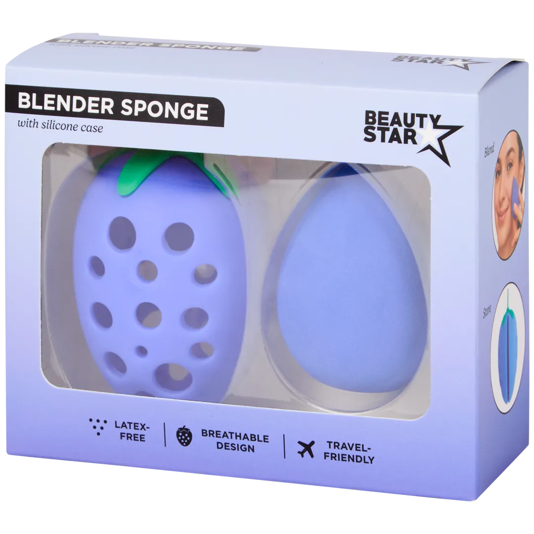 Beauty Star make-up blender met houder