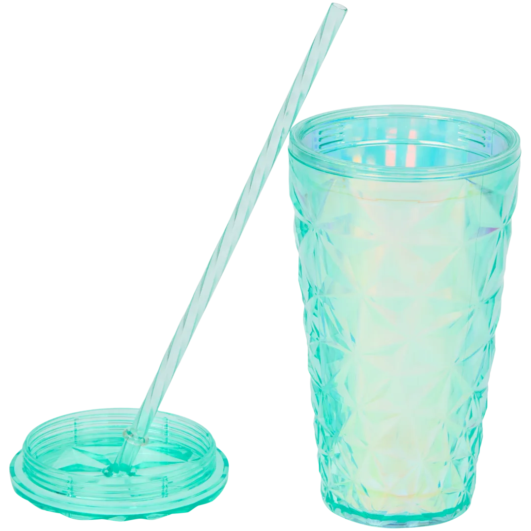 Gobelet avec paille 2