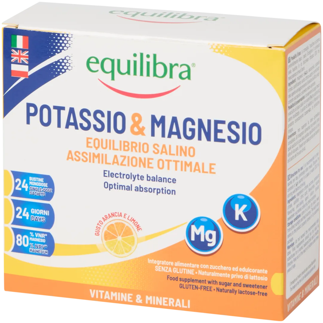 Potassio e magnesio Equilibra Arancia e limone 1