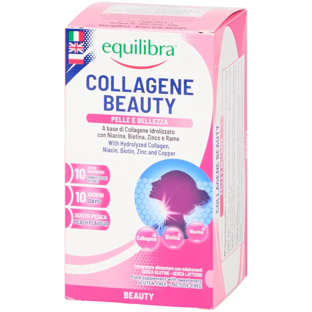 Collagene idrolizzato Equilibra con biotina e zinco 1
